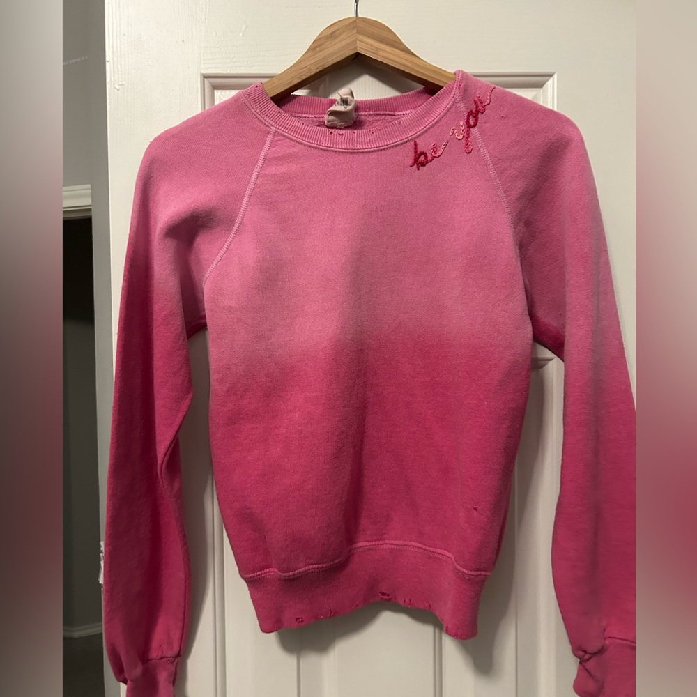 Sweatshirt with Embroidery